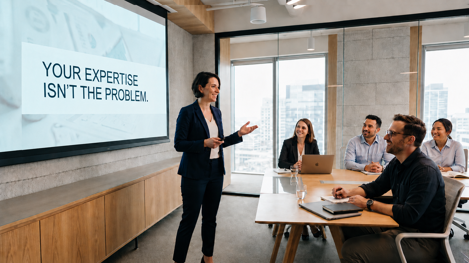 Your Expertise Isn’t the Problem. Your Delivery Is.